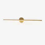 Minimalist Metal Linear Wall Sconce With Warm LED Glow
