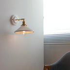 Vintage Ceramic Wall Sconce With Warm LED Glow