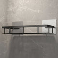 Adhesive Bathroom Shelf Drill-Free Shower Caddy Stainless Steel Wall Shelf Organizer for Shampoo and Toiletries