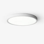 Minimalist Iron Flush Mount Ceiling Light With Slim Low-Profile Design