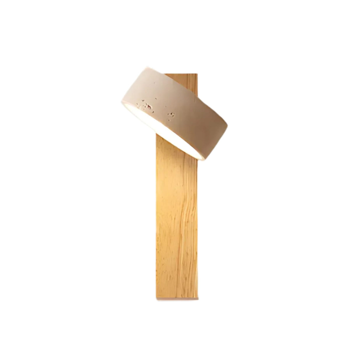 Modern Wood Wall Sconce with Bulb Included for Living Room