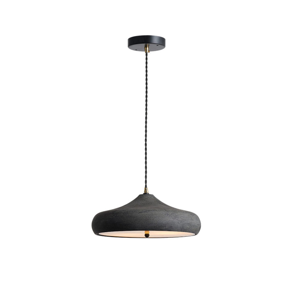 Modern Iron Pendant Light With Warm LED Glow