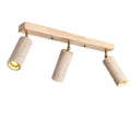 Modern Stone Linear Ceiling Light With Warm White Glow