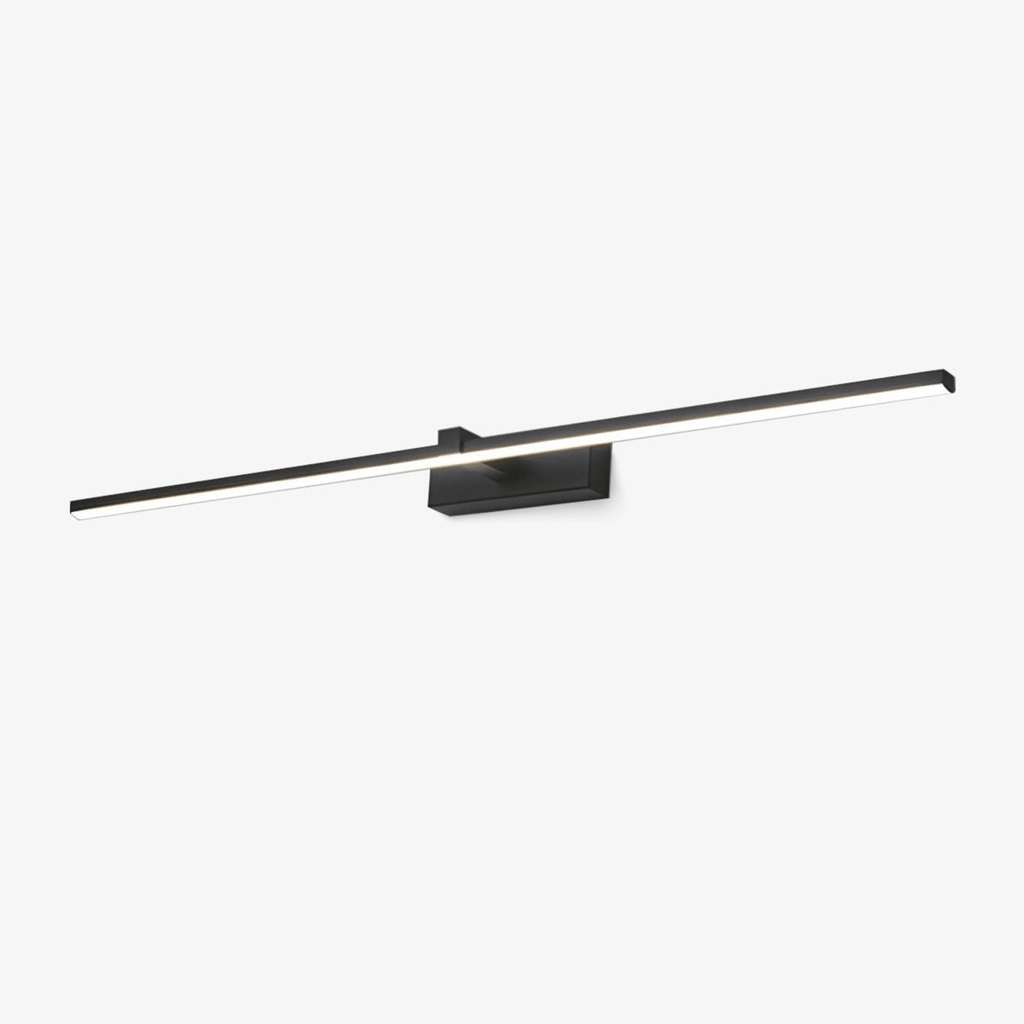 Modern Iron Linear Wall Sconce With Integrated LED for Hallway