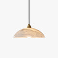 Modern Marble and Copper Pendant Light for Dining Room