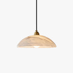 Modern Marble and Copper Pendant Light for Dining Room