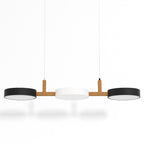 Modern Iron Linear Pendant Light for Dining Room