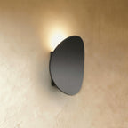 Modern Aluminum Round Wall Sconce for Living Room