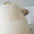 Bohemian Paper Floor Lamp With Tri-Color Glow