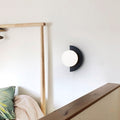 Modern Metal Wall Sconce With Selectable LED Glow