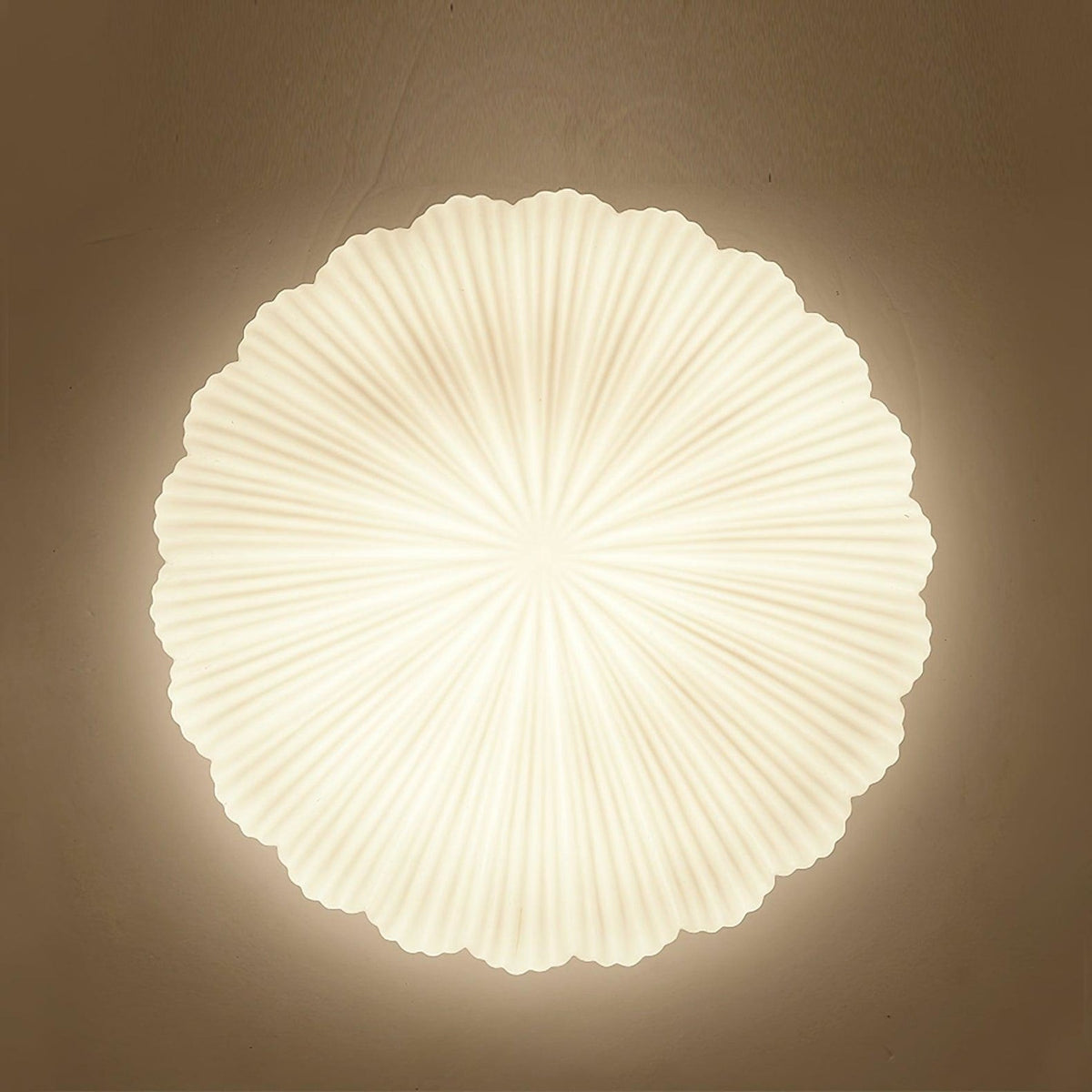 Modern Glass Flush Mount Ceiling Light