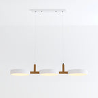 Modern Iron Linear Pendant Light for Dining Room