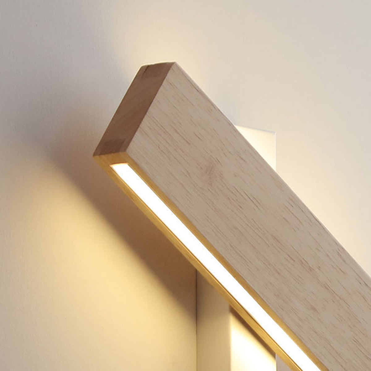 Modern Wood Wall Sconce for Living Room and Bedroom