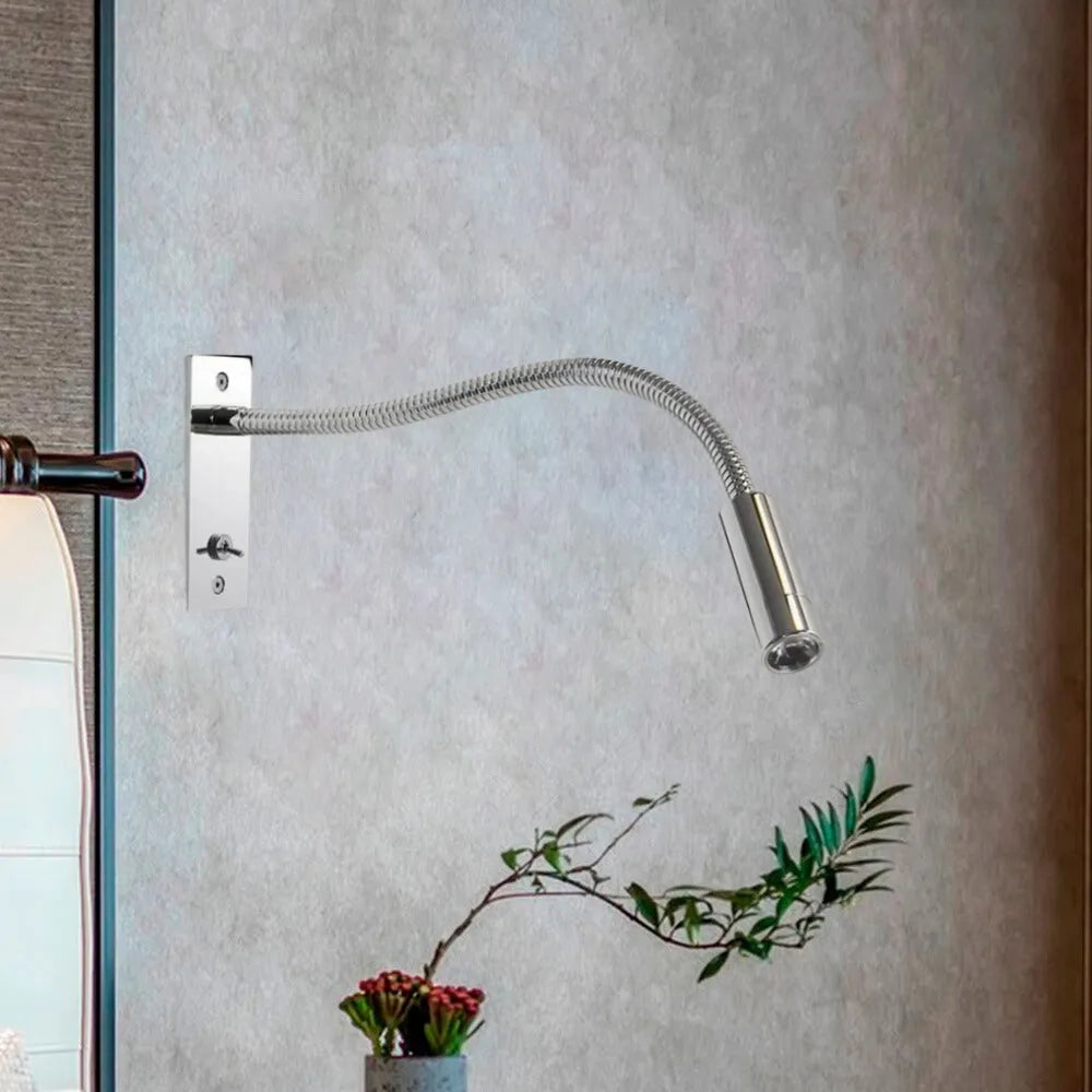 Modern Metal Wall Sconce for Bedroom and Home Office