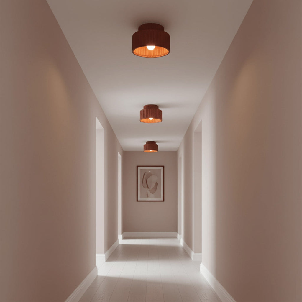Modern Semi-Flush Ceiling Light for Living Room and Bedroom