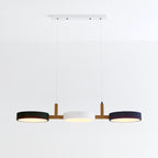 Modern Iron Linear Pendant Light for Dining Room