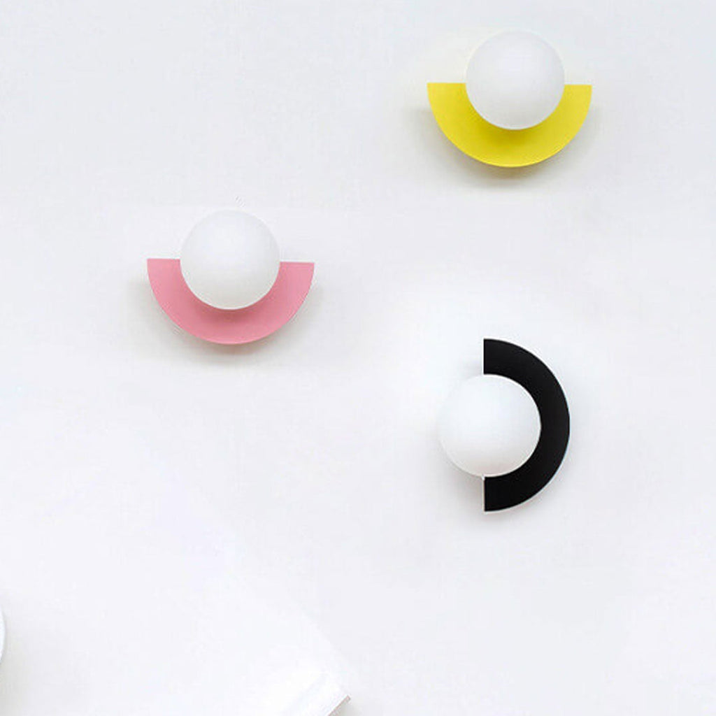 Modern Metal Wall Sconce With Selectable LED Glow