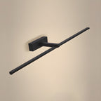 Modern Iron Linear Wall Sconce With Integrated LED for Hallway