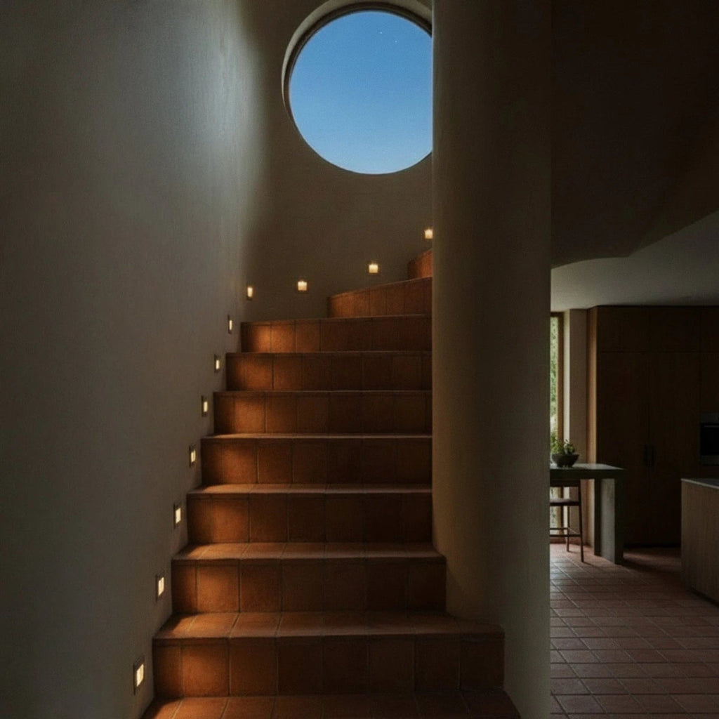 Minimalist Matte Plastic Wall Sconce for Hallway and Bedroom