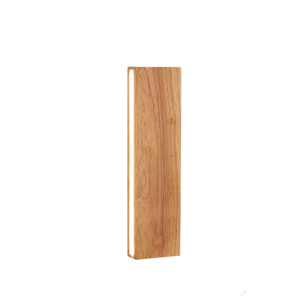 Modern Wood Wall Sconce for Living Room and Bedroom