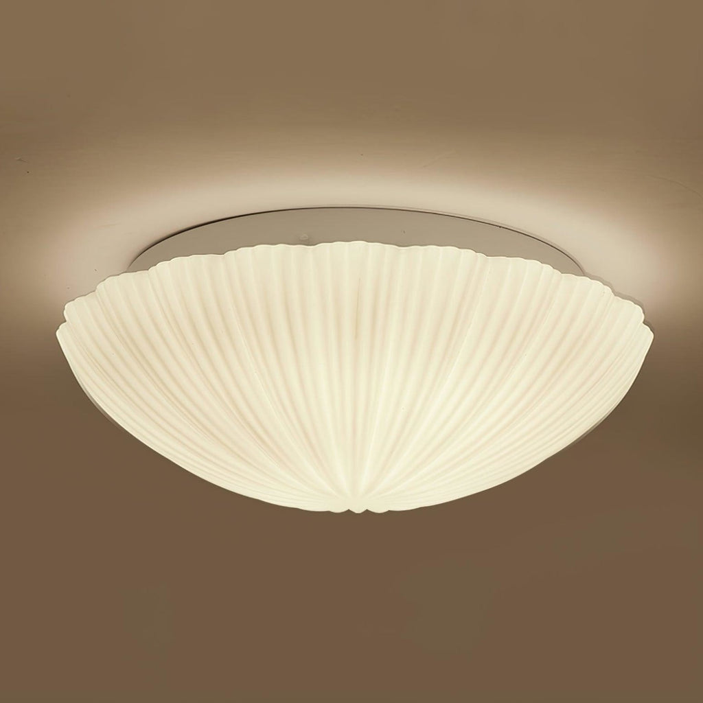 Modern Glass Flush Mount Ceiling Light