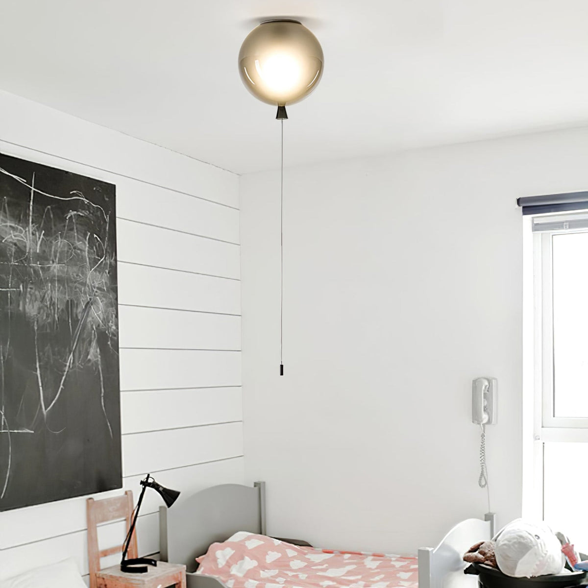 Modern Flush Mount Ceiling Light for Living Room and Bedroom