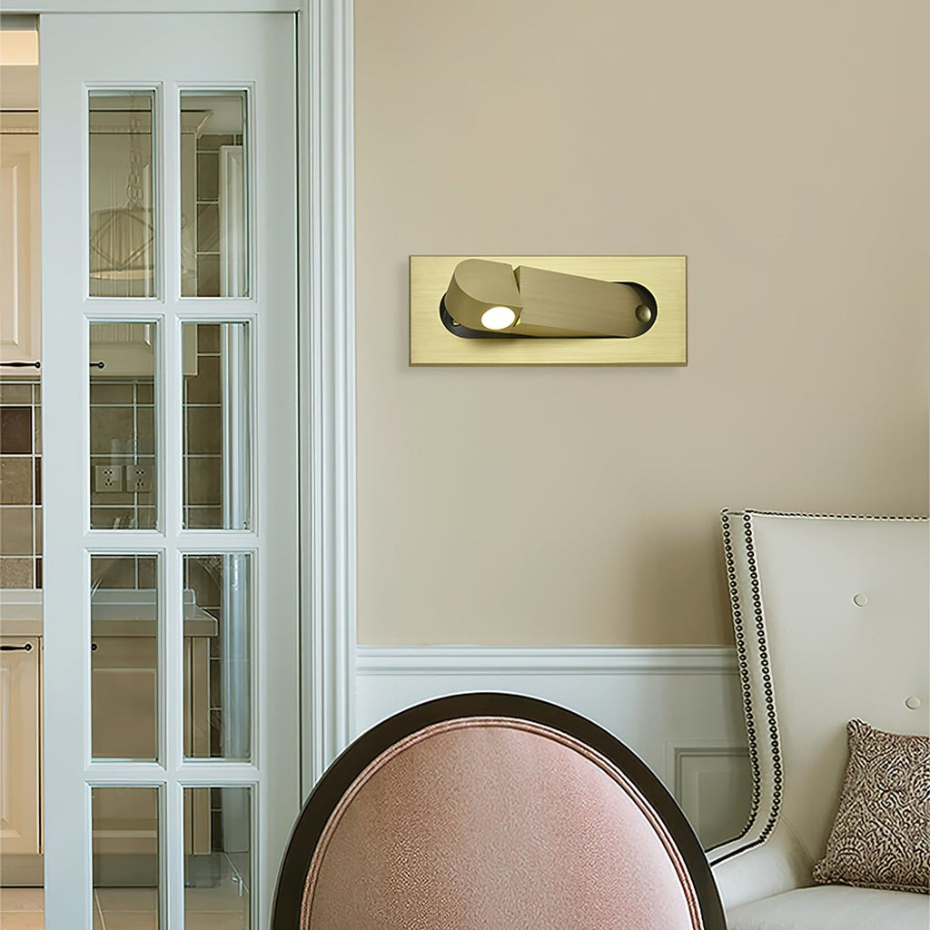 Modern Aluminum Wall Sconce for Bedroom and Living Room