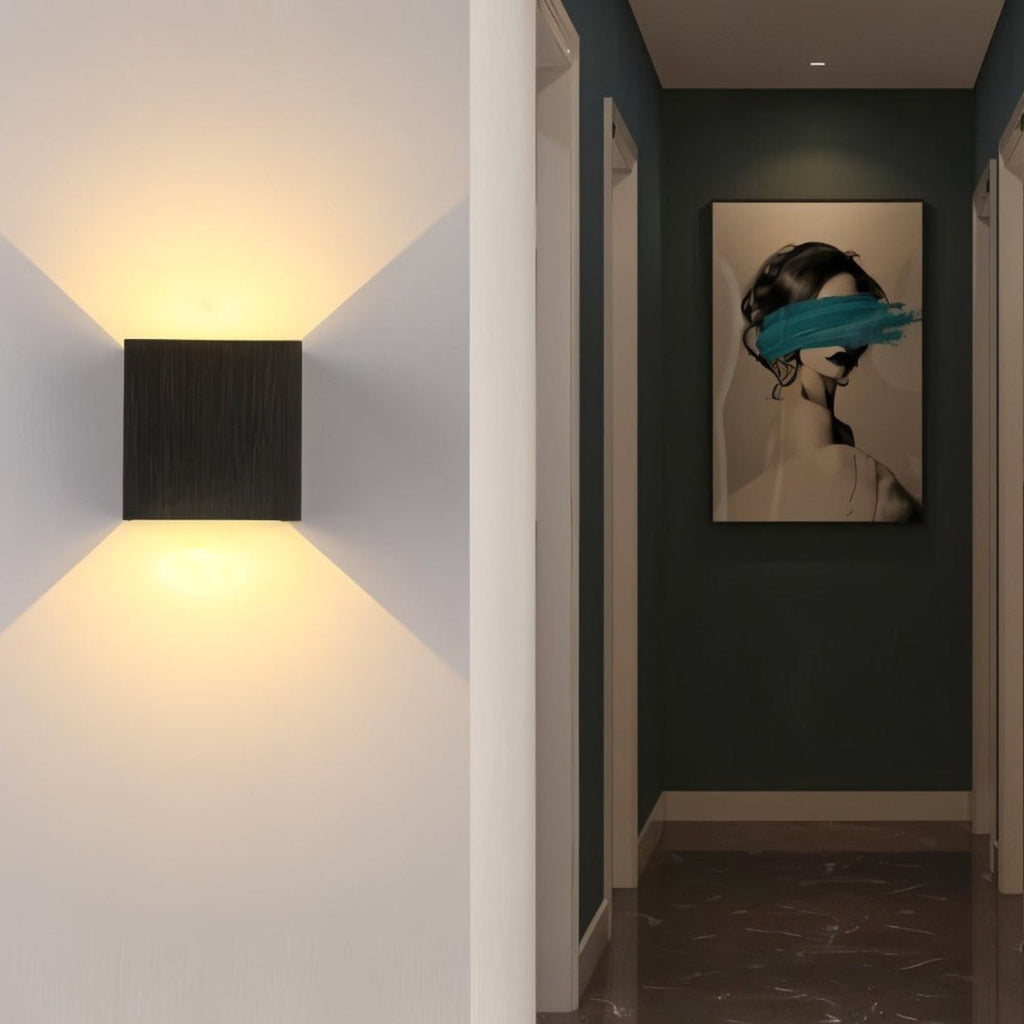 Modern Aluminum Wall Sconce for Living Room and Hallway