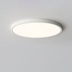 Minimalist Iron Flush Mount Ceiling Light With Slim Low-Profile Design