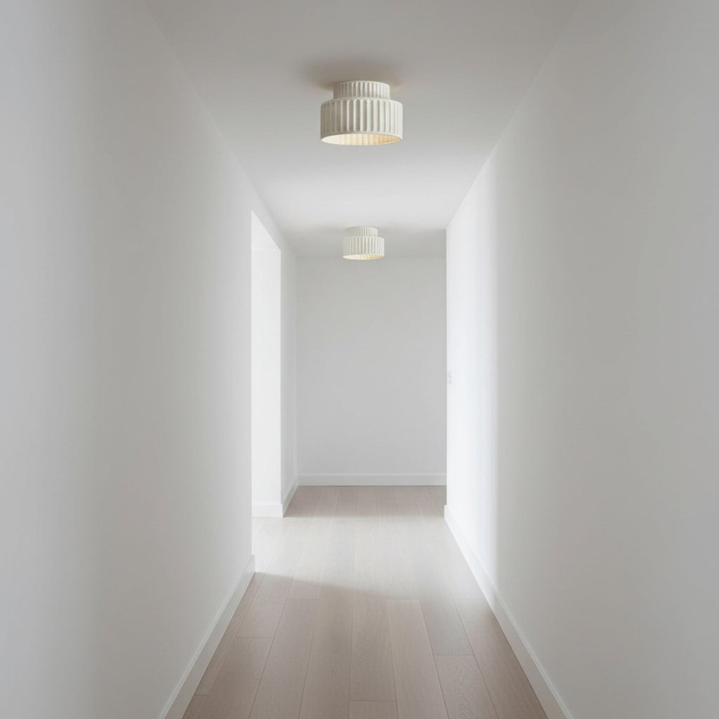 Modern Semi-Flush Ceiling Light for Living Room and Bedroom