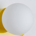 Modern Metal Wall Sconce With Selectable LED Glow