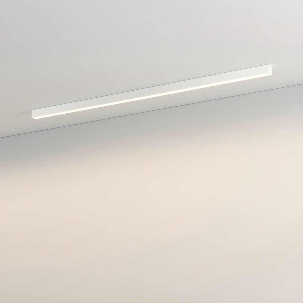 Minimalist Linear Metal Ceiling Light for Living Room