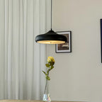 Modern Iron Pendant Light With Warm LED Glow