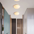 Modern Glass Flush Mount Ceiling Light