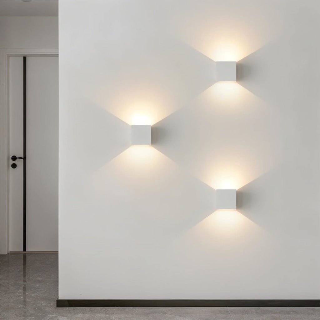 Modern Aluminum Wall Sconce for Living Room and Hallway