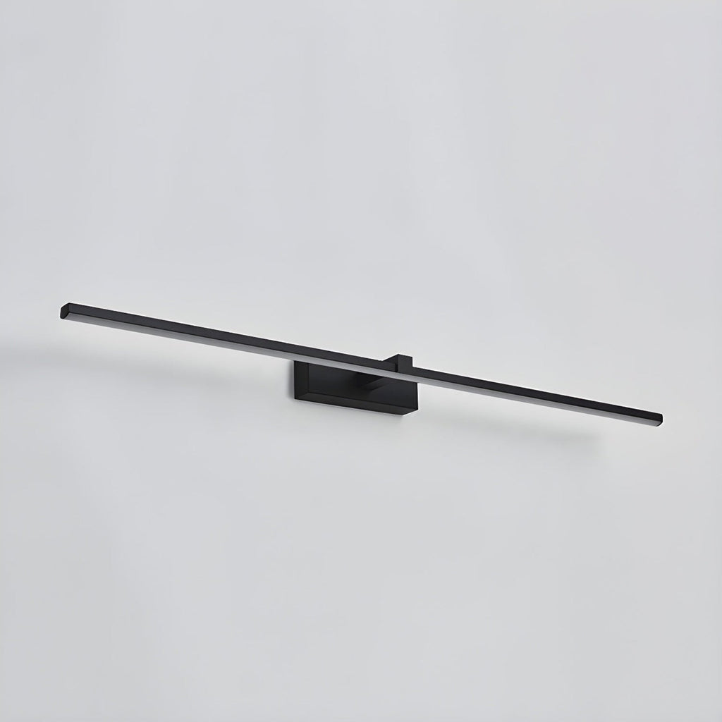 Modern Iron Linear Wall Sconce With Integrated LED for Hallway