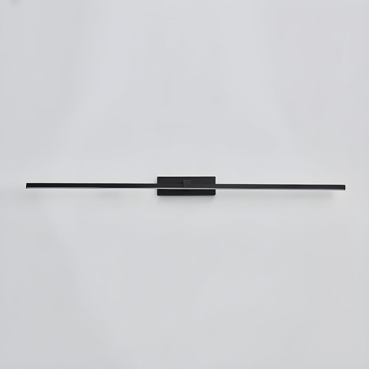 Modern Iron Linear Wall Sconce With Integrated LED for Hallway