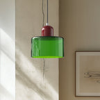 Bauhaus Glass E26 Pendant Light for Kitchen