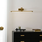 Modern Wrought Iron Wall Sconce With USB Power for Living Room
