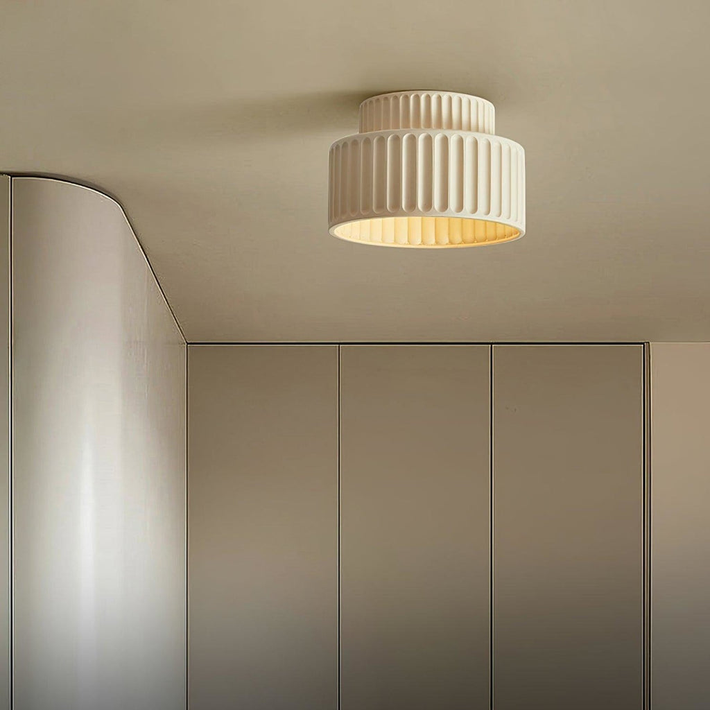 Modern Semi-Flush Ceiling Light for Living Room and Bedroom