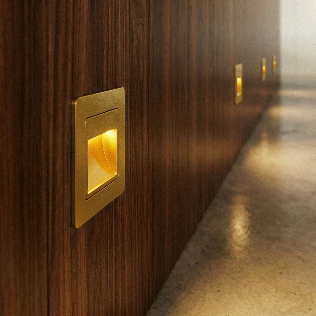 Minimalist Matte Plastic Wall Sconce for Hallway and Bedroom