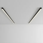 Minimalist Linear Metal Ceiling Light for Living Room
