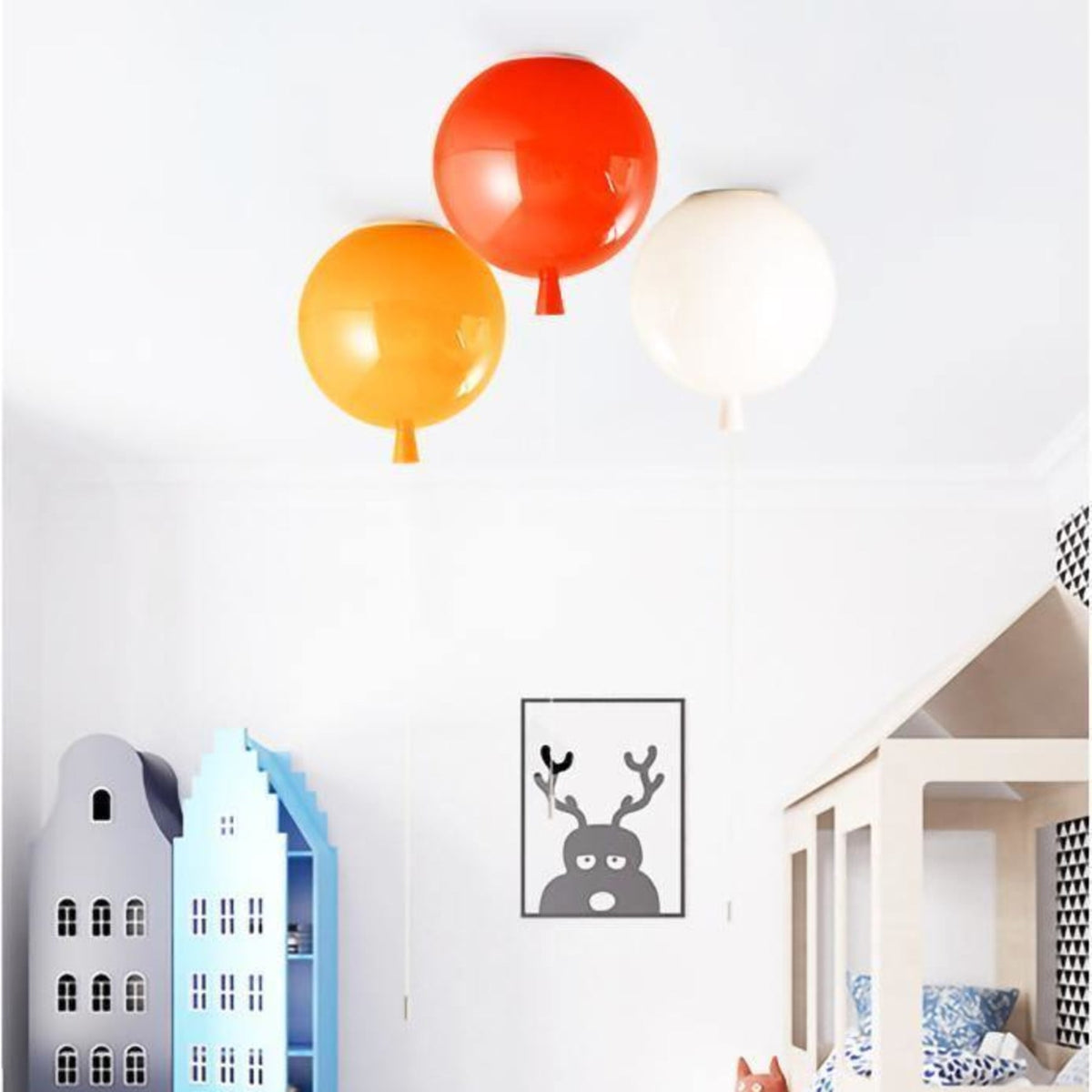 Modern Flush Mount Ceiling Light for Living Room and Bedroom