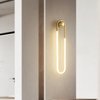Minimalist Metal Wall Sconce for Living Room and Bedroom