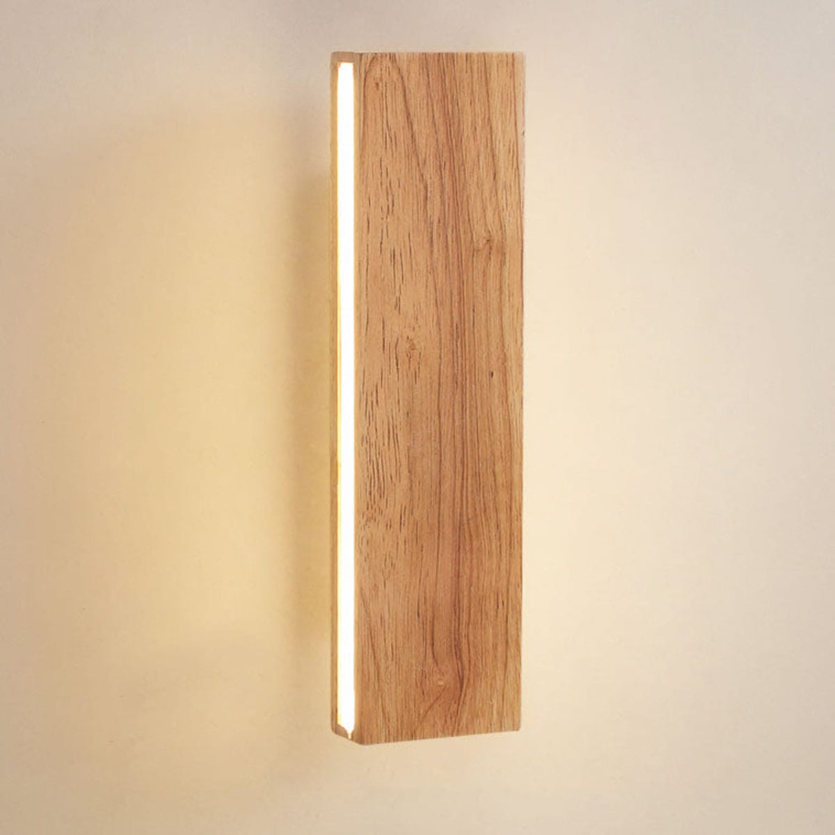 Modern Wood Wall Sconce for Living Room and Bedroom