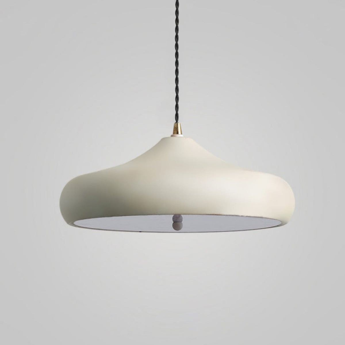Modern Iron Pendant Light With Warm LED Glow