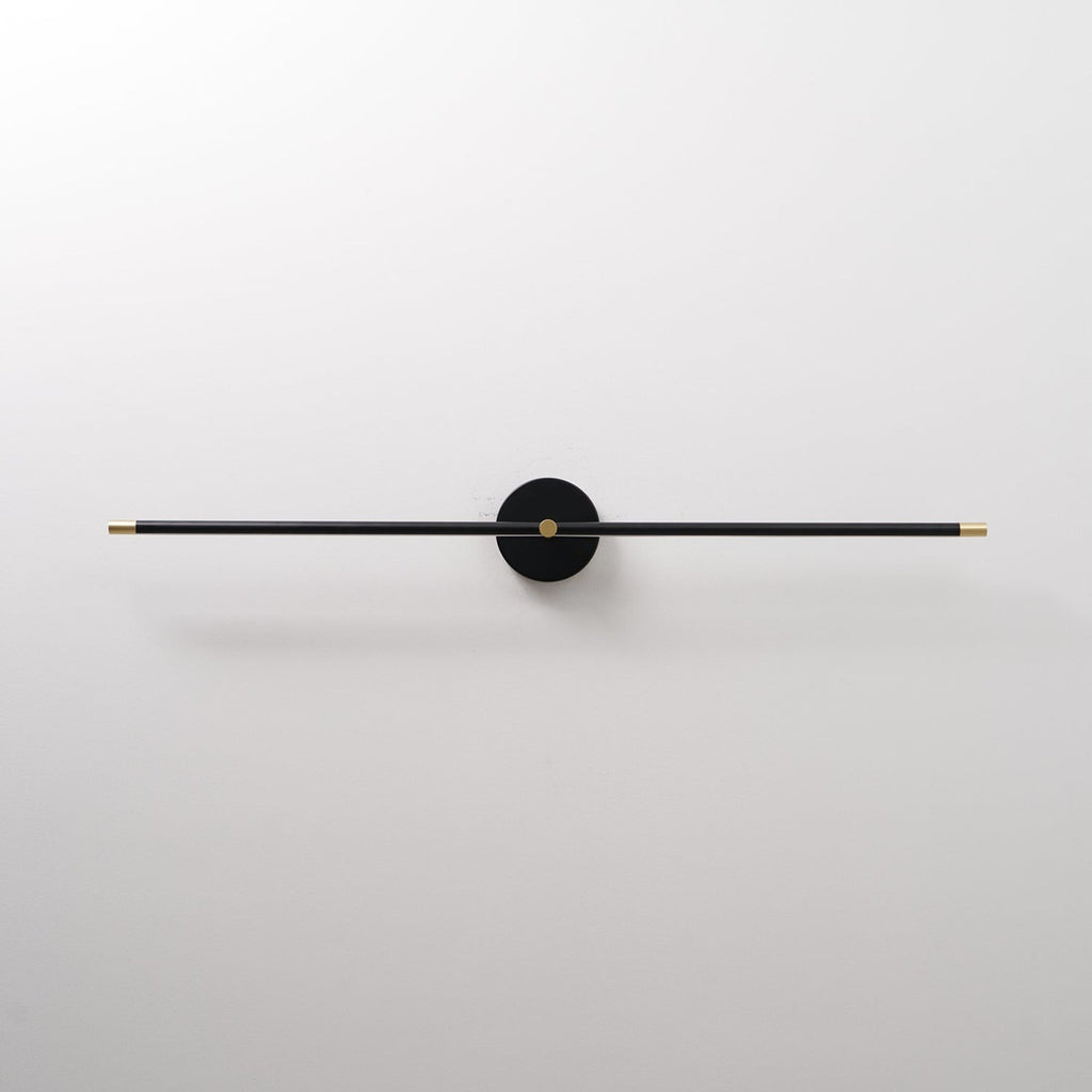 Minimalist Metal Linear Wall Sconce With Warm LED Glow