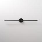 Minimalist Metal Linear Wall Sconce With Warm LED Glow