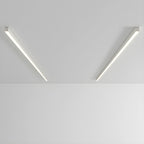 Minimalist Linear Metal Ceiling Light for Living Room