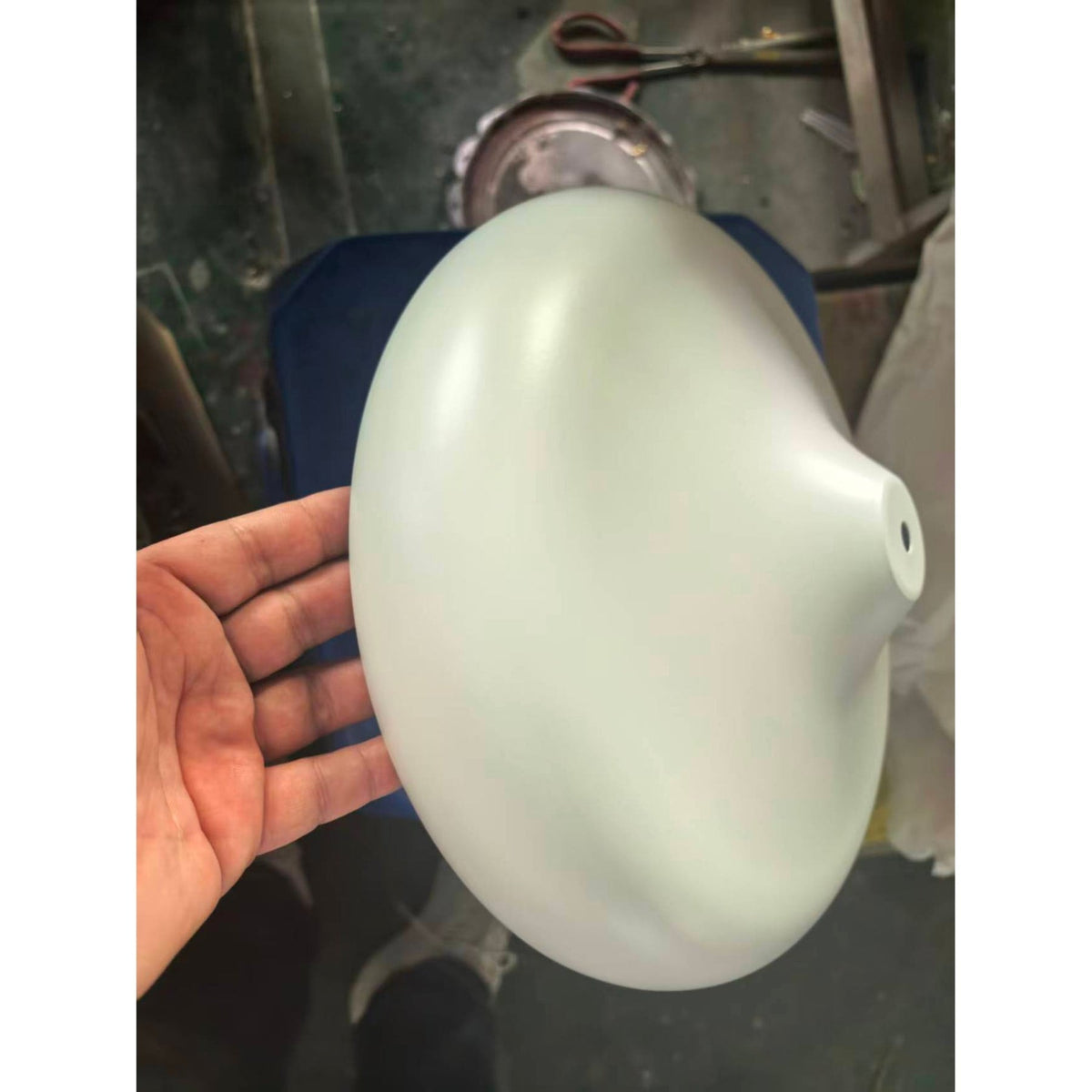 Modern Iron Pendant Light With Warm LED Glow